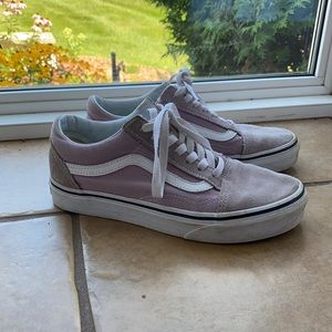 Lilac Vans (size 7 women & 5.5 men) 💜